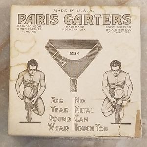 "BOX ONLY" Paris Garters